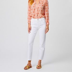 Paige High Rise Straight Crop Jeans!!